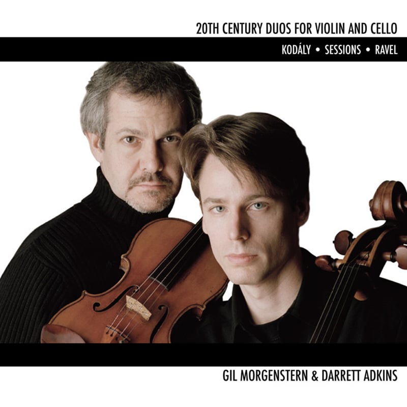 Gil Morgenstern and Darrett Adkins - 20th Century Duos for Violin and Cello - ECR Music Group
