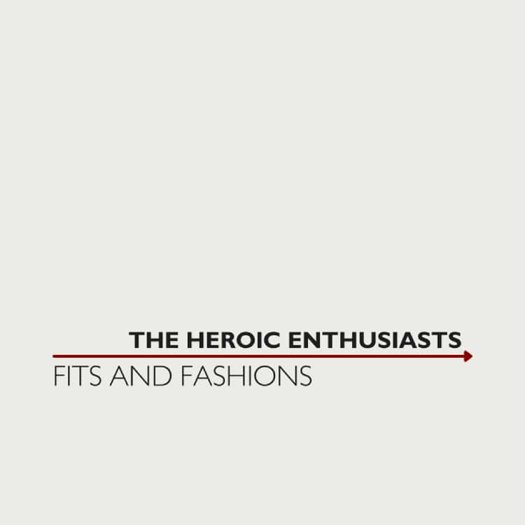 Heroic Enthusiasts - Fits And Fashions - Album Cover - Meridian - ECR Music Group